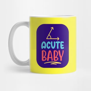 Acute Baby | Funny Kids Mug